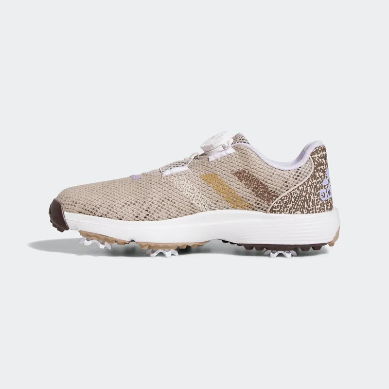 Adidas Junior Codechaos 22 BOA Golf Shoes Bliss / Brown / Light Purple (GV6680)