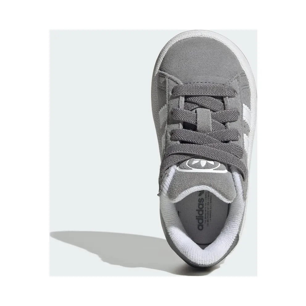 Adidas Campus 00s Comfort Closure Elastic Lace Kids Grey Three / Cloud White / Cloud White (IH8899)
