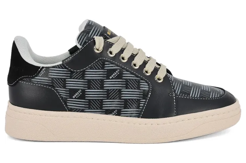 Giuseppe Zanotti GZ Moreau Paris Sneakers mit Monogramm – Schwarz (RSMO602002)