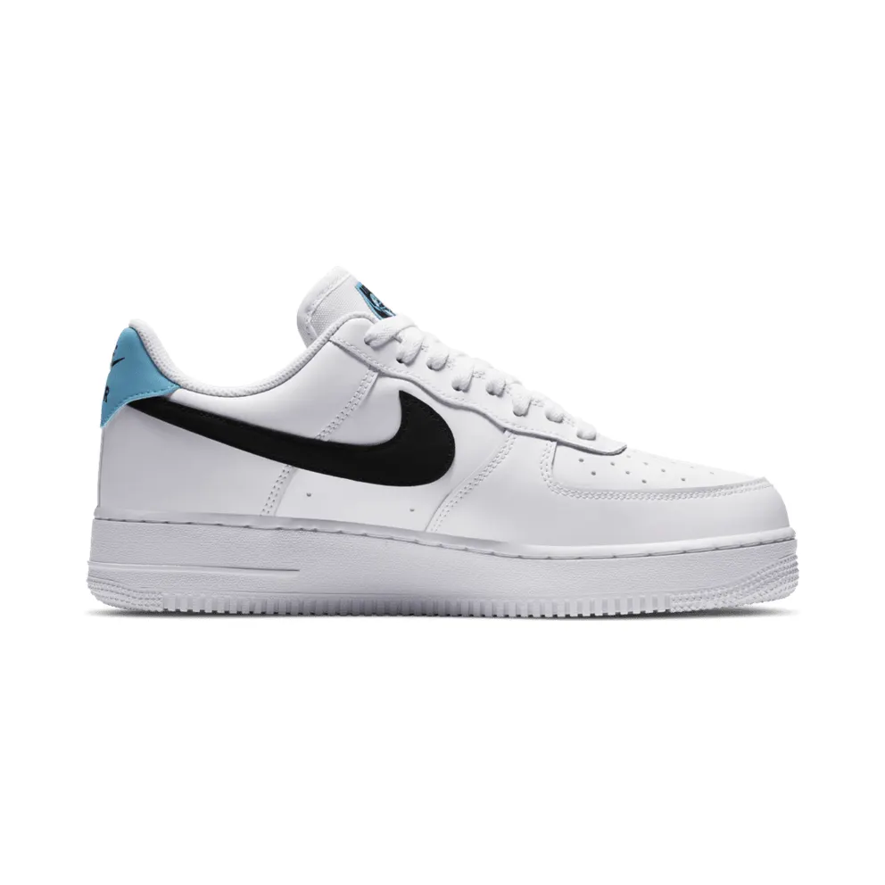 Nike Air Force 1 Low Worldwide White Blue Fury Black White/Blue Fury-Black (CK7648-100)