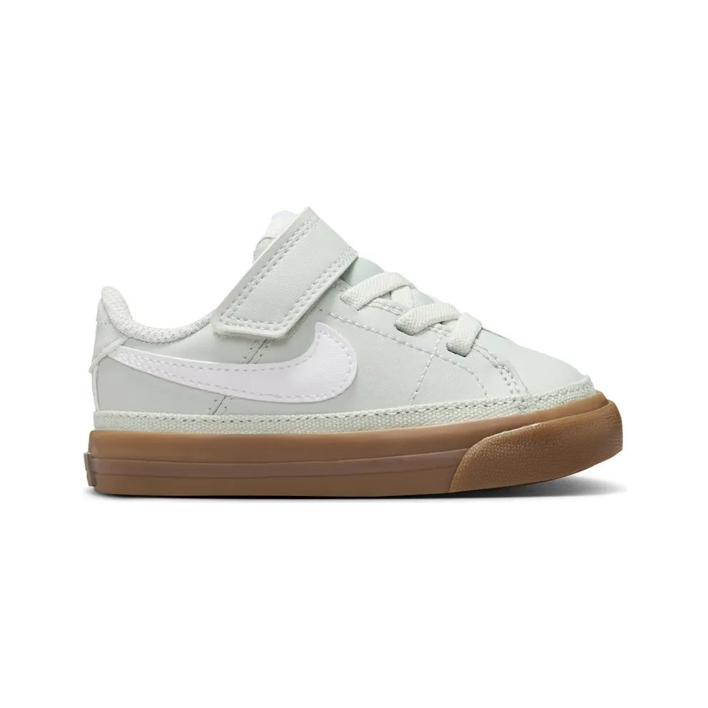 Nike Court Legacy Light Silver Gum Dark Brown White (DA5382-006)