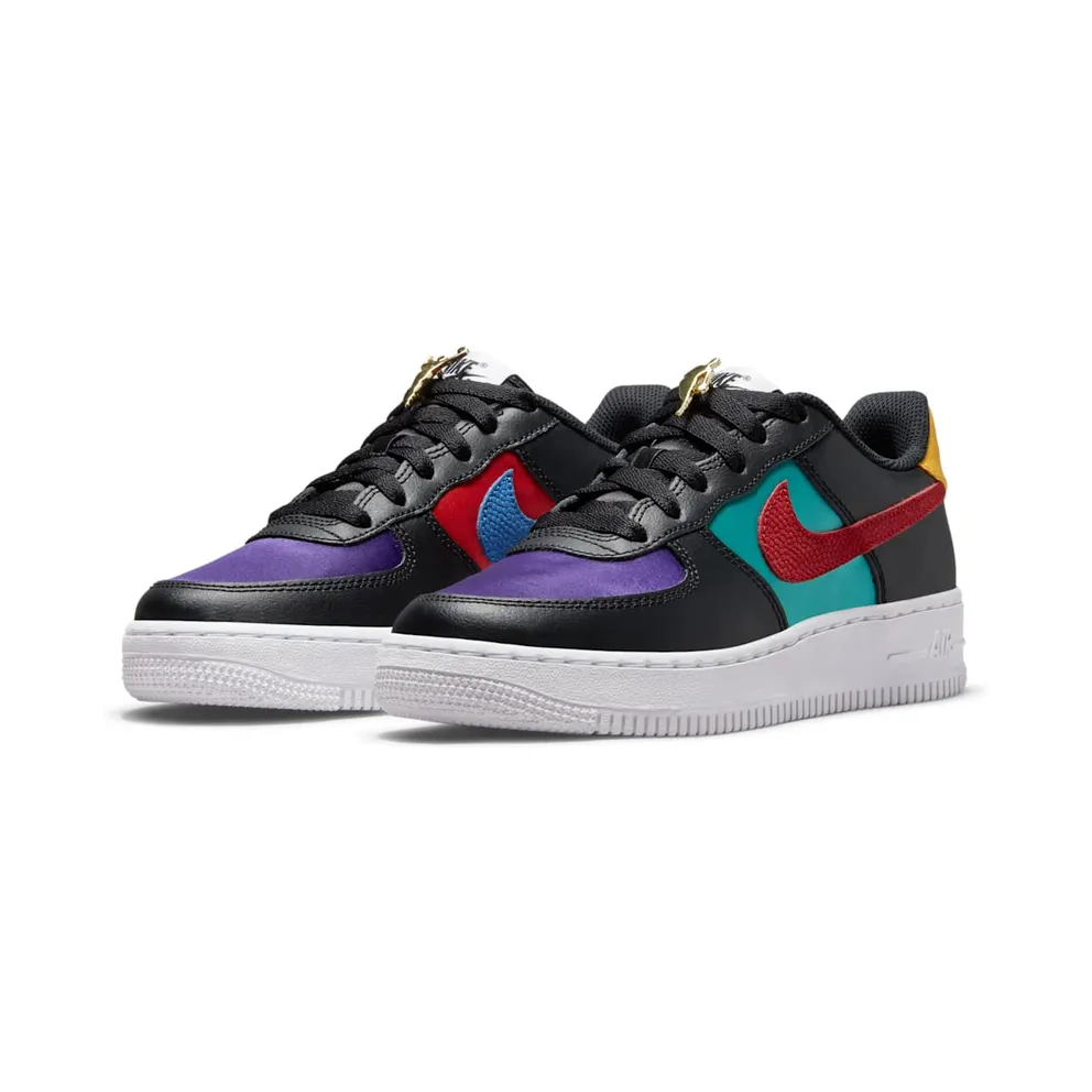 Nike Air Force 1 LV8 EMB Older Kids’ Black (DN4178-001)