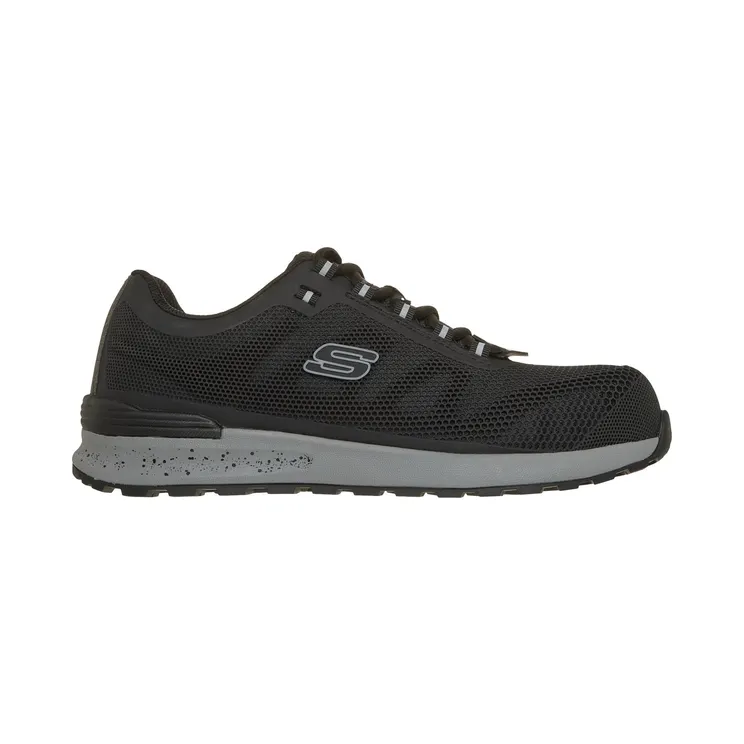Skechers Work Bulklin Comp Toe “Black” (77180ECBLK)