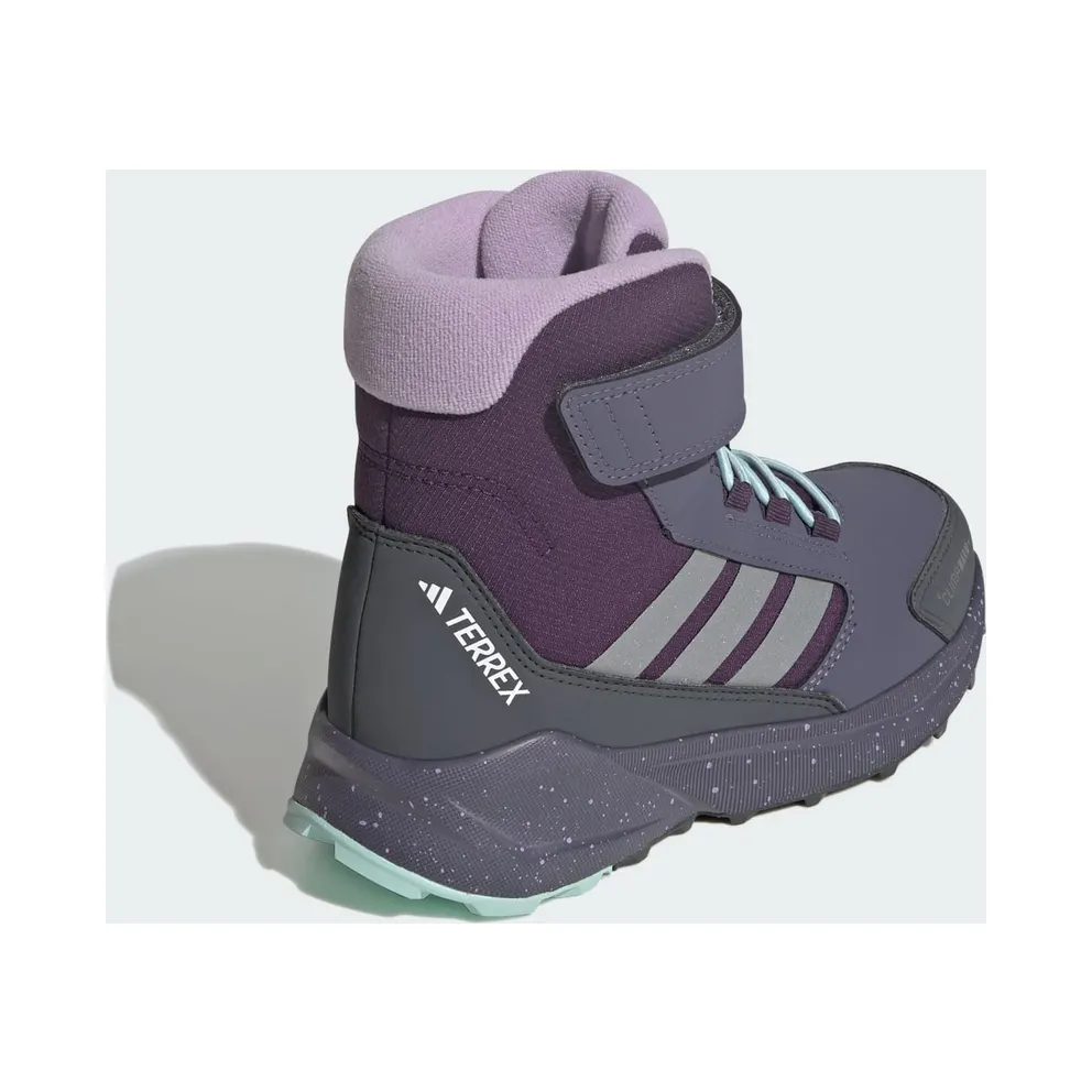 Adidas Terrex Trailmaker 2 High CLIMAWARM+ Kids Aurora Plum / Matte Silver / Semi Flash Aqua (JS2935)