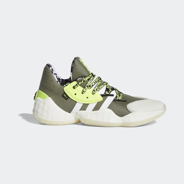 Adidas Daniel Patrick x Harden Vol. 4 ‘Legacy Green’ Legacy Green/Cloud White/Solar Yellow (FV8921)