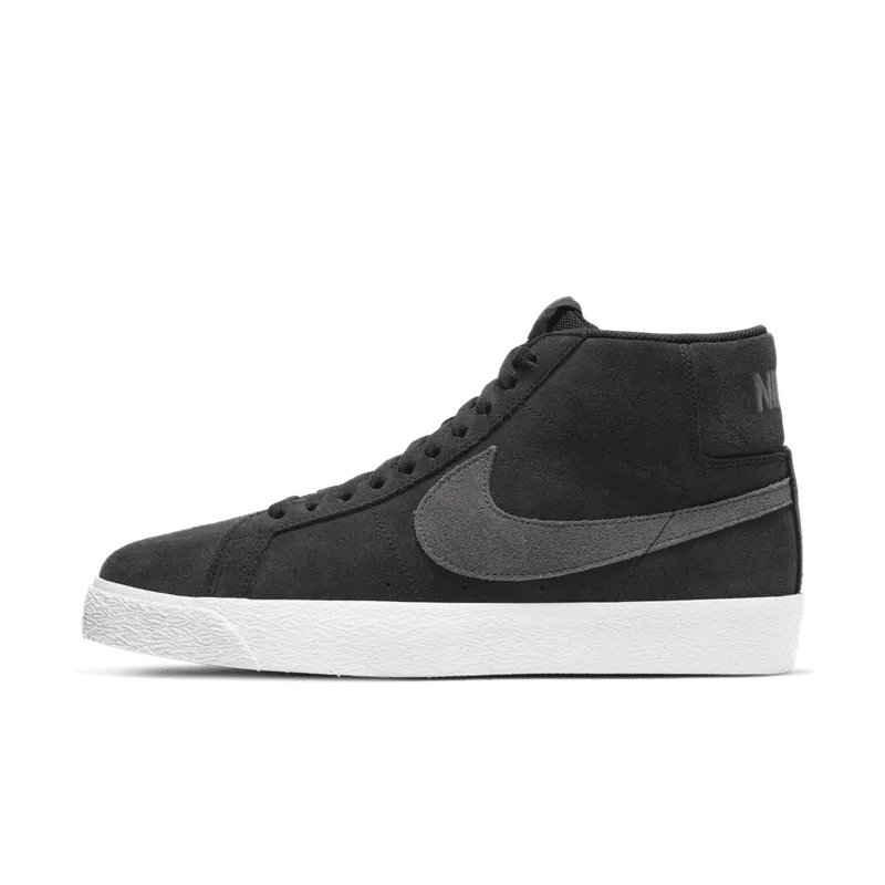 Nike SB Zoom Blazer Mid Black Wolf Grey Black/Wolf Grey-White (864349-006)