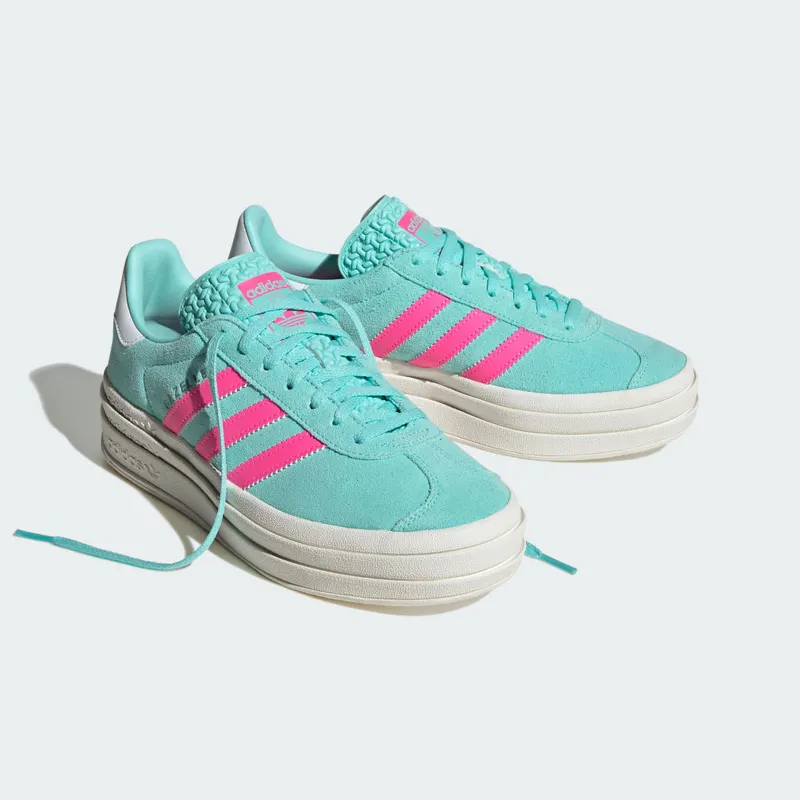 adidas Gazelle Flash Aqua / Lucid Pink / Cloud White (ID7026)