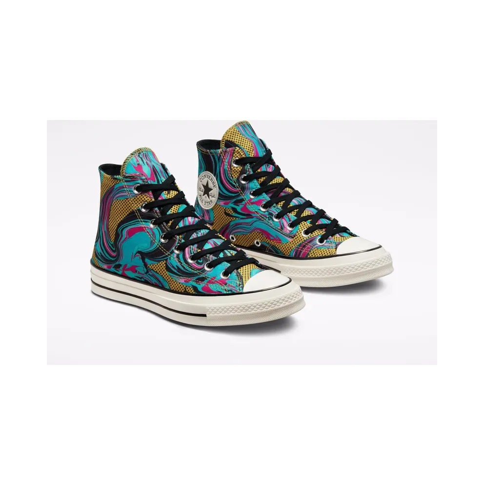 Converse Chuck 70 ’90s Marbled Goldtone/egret/washed Teal (A00421C)