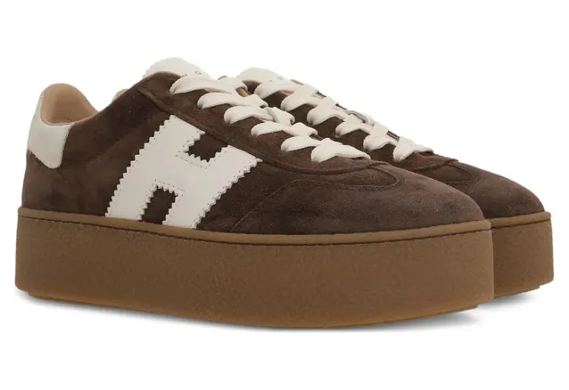 Hogan H698 Logo-patch “Brown” (HXW6980FB60U L60MB1) (3)