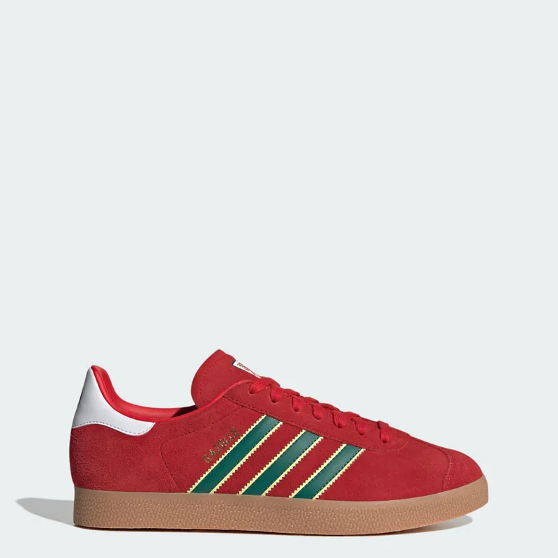 adidas Gazelle Wales Better Scarlet / Noble Green / Gum (IH7379)
