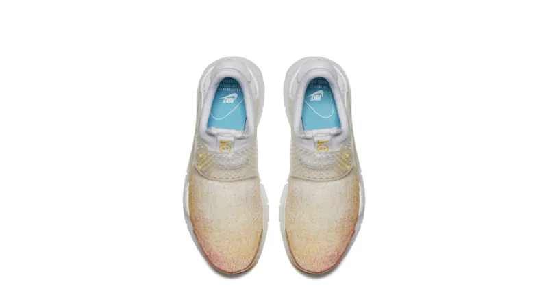 Nike Sock Dart N7 2017 (W) Sunset Glow/White-Varsity Maize-Total Crimson-Tart (908659-817)