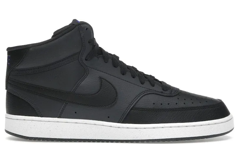 Nike Court Vision Mid Next Nature Dark Smoke Grey Off Noir Racer Blue Black (DN3577-005)