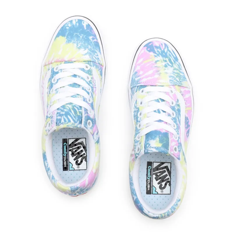 VANS Tie Dye Comfycush Old Skool Shoes Multicolour (VN0A3WMA49L)