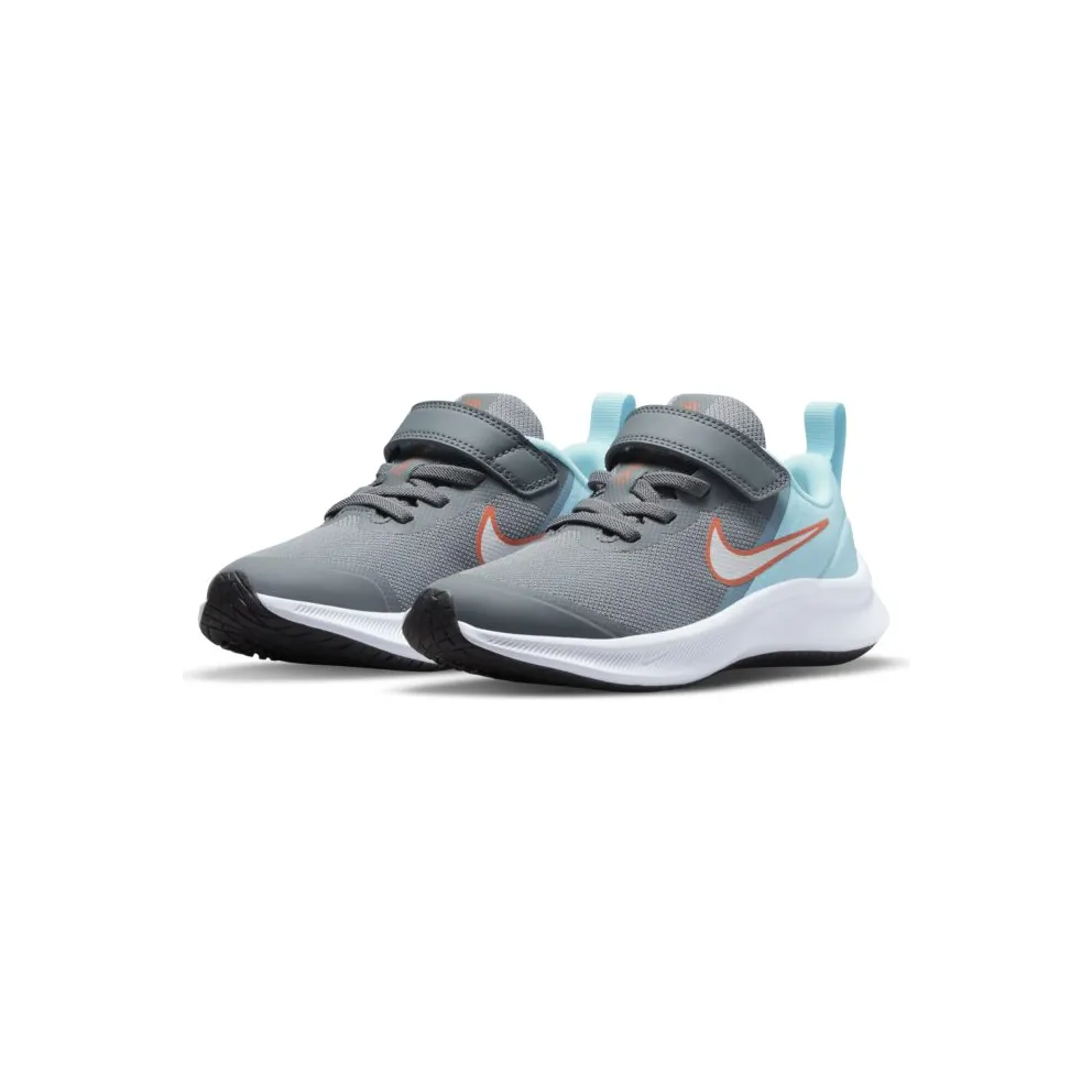 Nike Star Runner 3 “Smoke Grey / Magic Ember / Copa / White” (DA2777-007)
