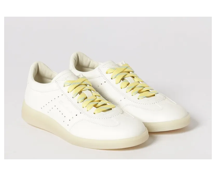Santoni Oly Pulse Leather Sneakers White (WBPL61340TITTFDDI80)