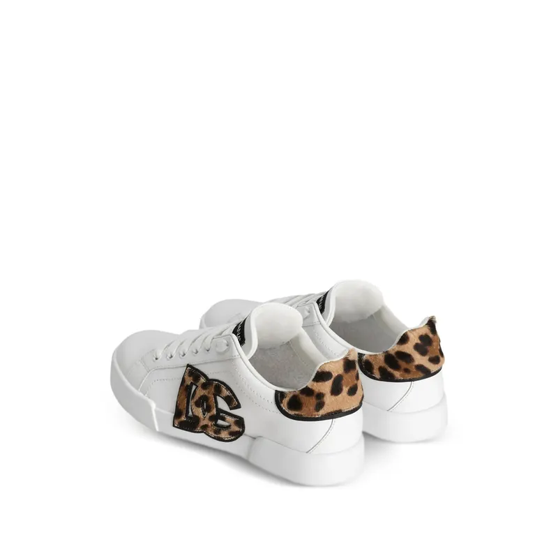 Dolce & Gabbana Portofino Light Strobel Nappa Calfskin “White” (CK2395 A0225 8S543)