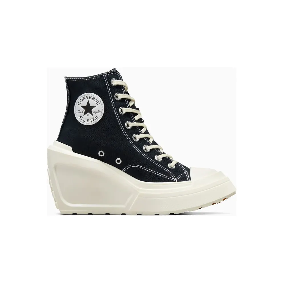 Converse Chuck 70 De Luxe Wedge Black/Black/Egret (A06478C)