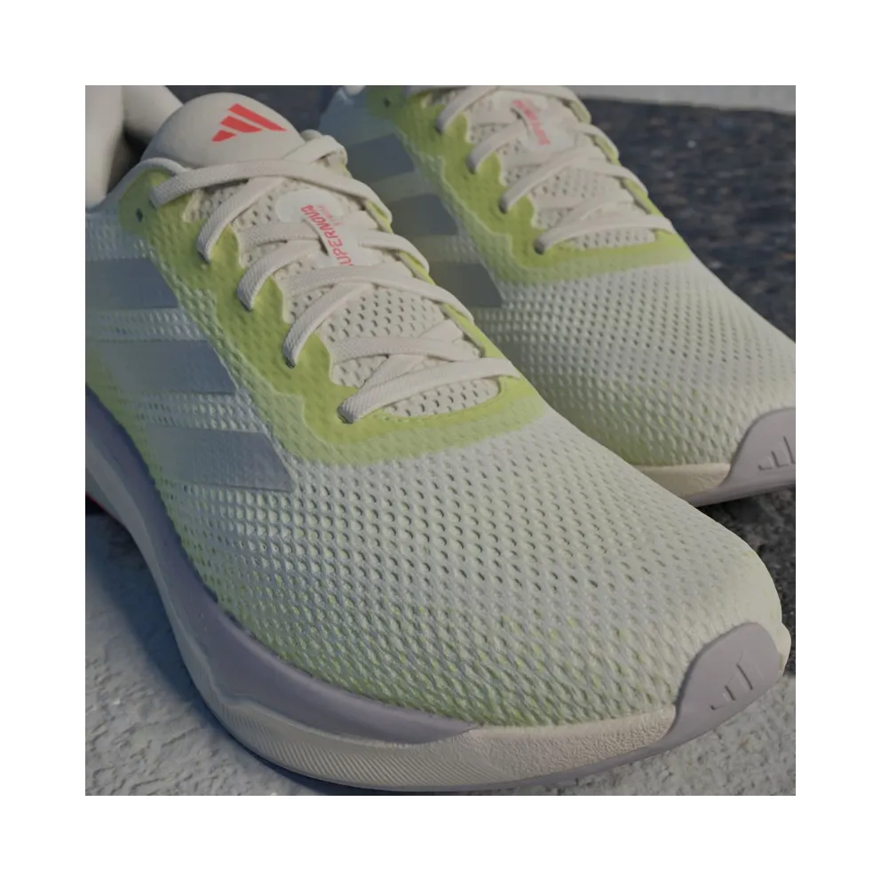 adidas Supernova Stride Off White Silver Metallic Pulse Lime (IE8181)