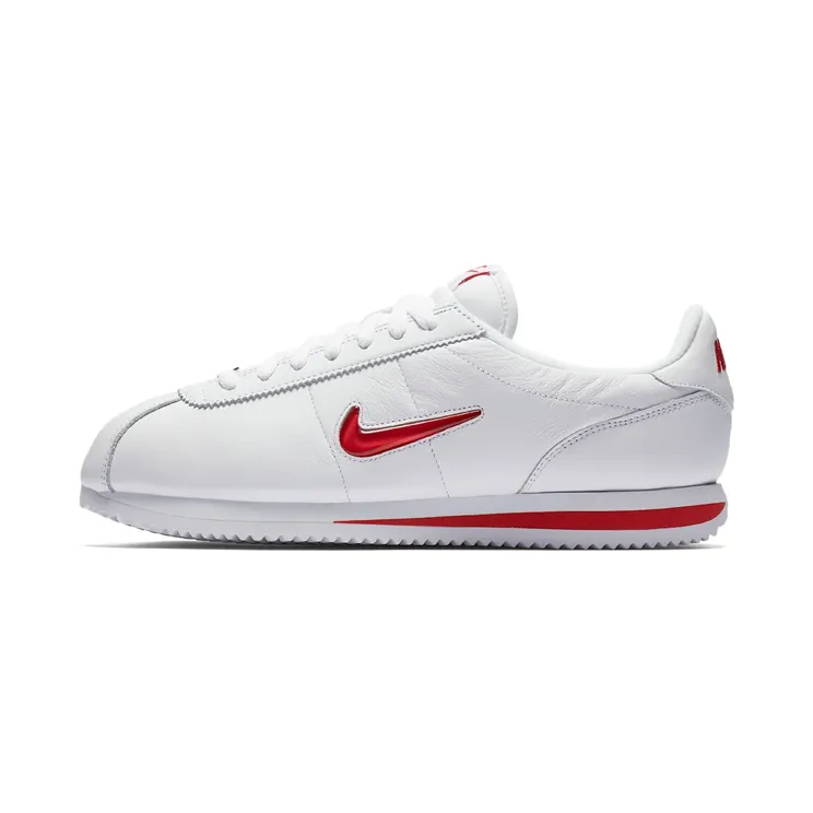 Nike Cortez Basic Jewel Rare Ruby “White / University Red” (938343-100)