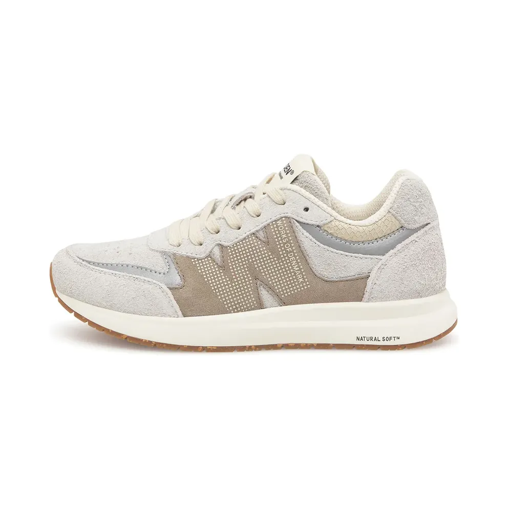 Woden sneaker Donkerbeige / Light Grey (N000773-379)