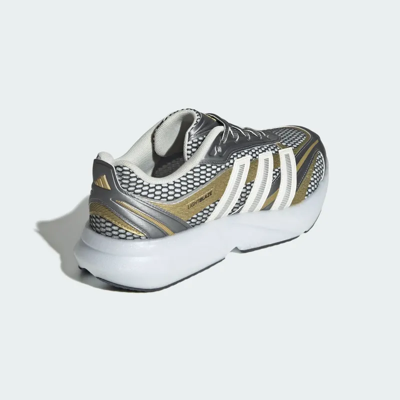 Adidas Lightblaze Glow Core White / Silver Metallic / Matte Gold (JP6324)