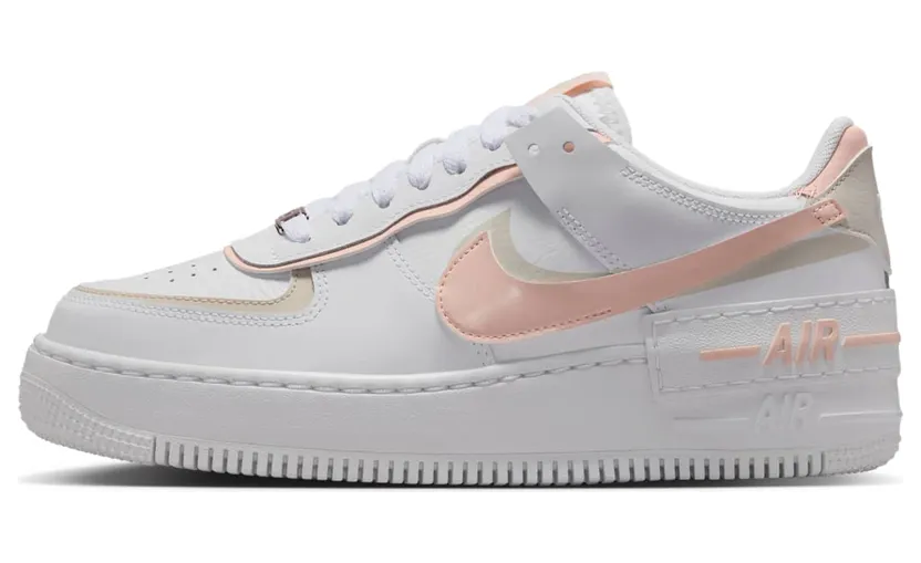 Nike Air Force 1 Low Shadow White Light Orewood Brown Washed Coral (CI0919-121)