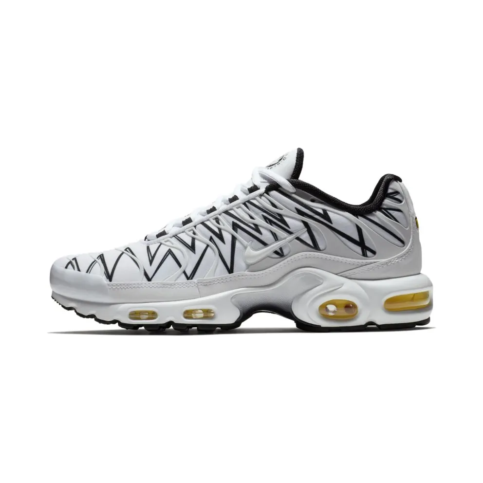 Nike Air Max Plus Shark (White) White/White-Black (AJ6311-100)