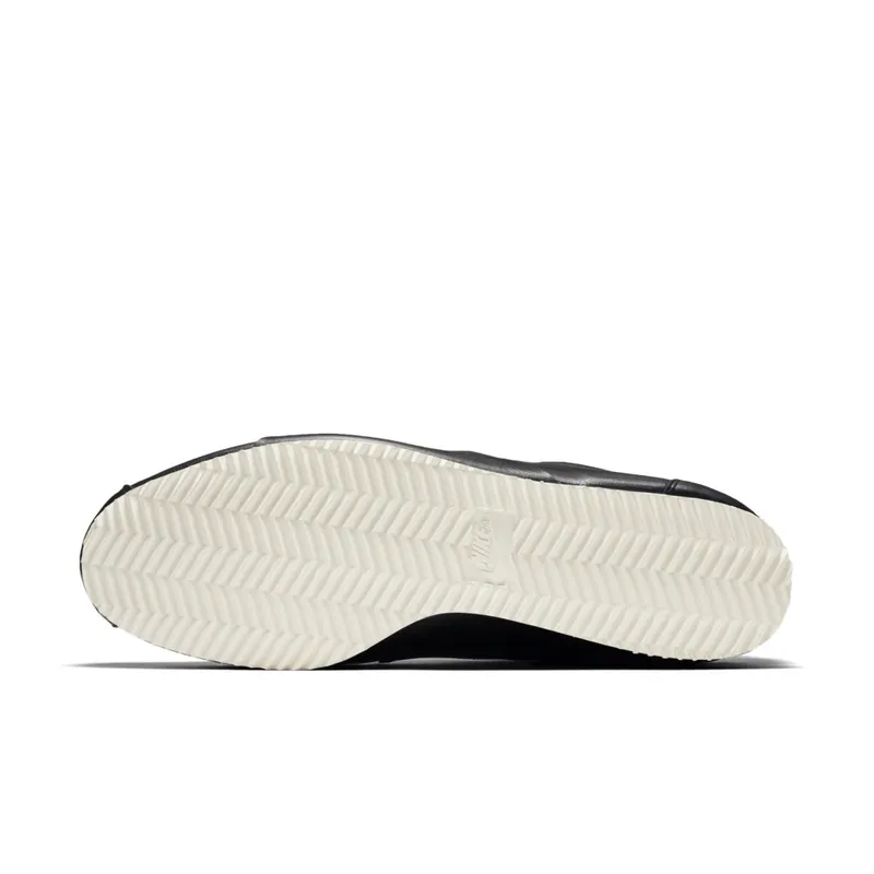 Nike  Classic Cortez Premium Swooshless Black Black/Sail/Black (807480-003)