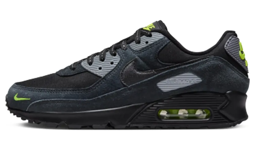 Nike Air Max 90 Black Volt Cool Grey (FQ2377-001)