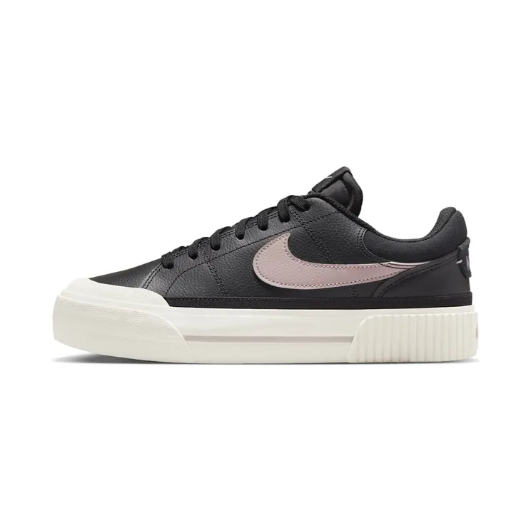 Nike Court Legacy Lift “Black / Sail / Platinum Violet” (DM7590-002)