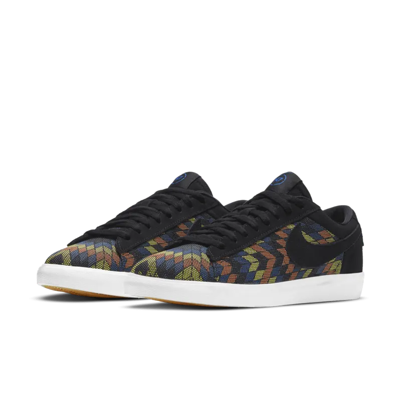 Nike Blazer Low N7 (2020) Black/Citron Pulse-Black (DA1347-001)