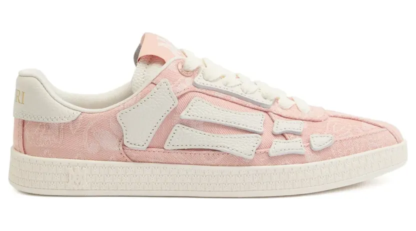 AMIRI Bandana Sneakers aus Denim – Rosa (AWFOSR1126A)