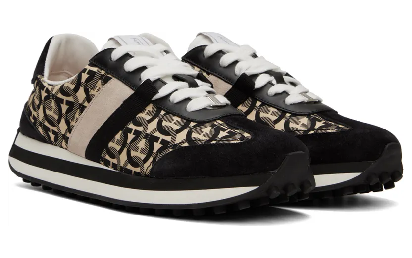 Salvatore Ferragamo Monogram “Black/Beige” (756556 020912007) (4)