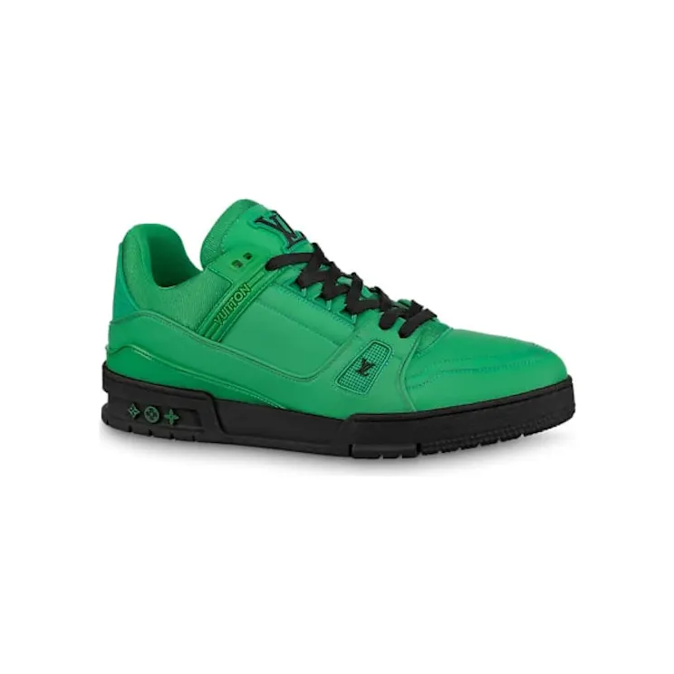 Louis Vuitton LV Trainer Green Black (1A9FI0)