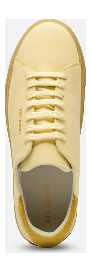 Axel Arigato Clean 90 Sneaker “Light Yellow,Yellow” (F4625001) (4)