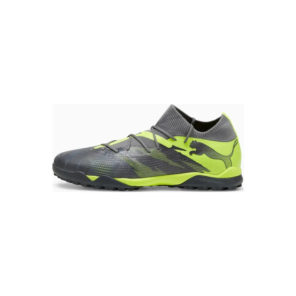 Puma Future 7 Match Rush TT Strong Gray Cool Dark Gray Electric Lime (107843-01)