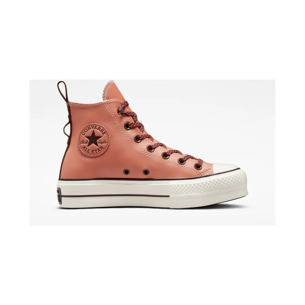 Converse Chuck Taylor All Star Lift Platform Winter Tones Terra Blush/egret/dark Root (A03741C)