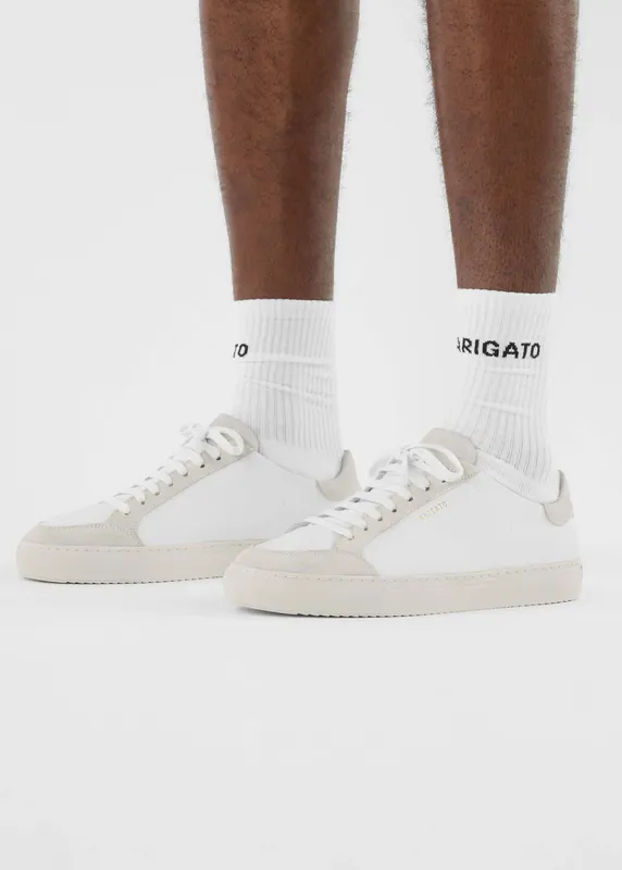 Axel Arigato Clean 90 Triple Sneaker “White,Beige” (F1578004)
