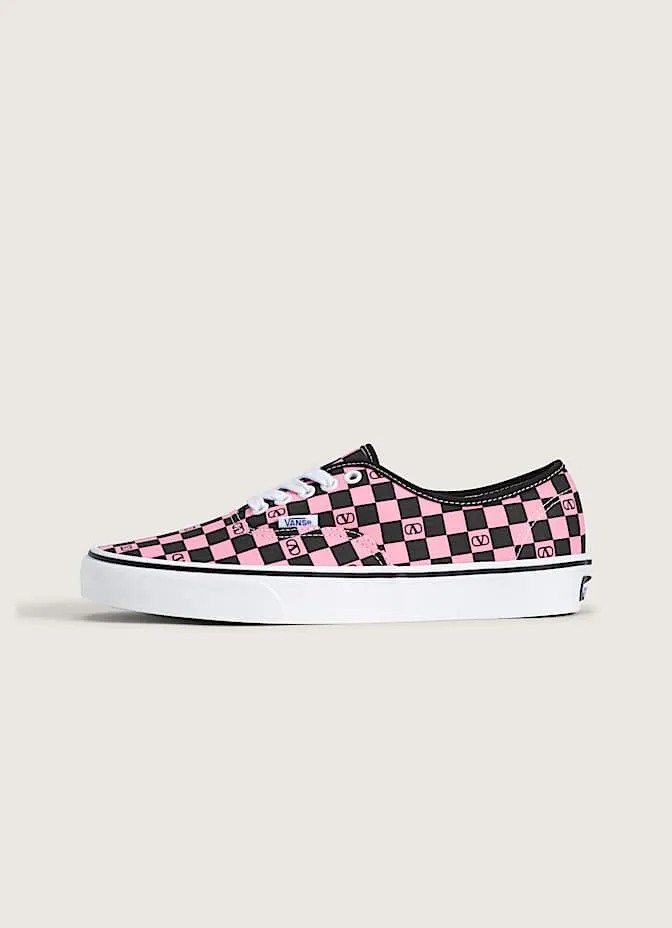 Vans Authentic Valentino Garavani Checkerboard Pink (VN000Z9A6X7)