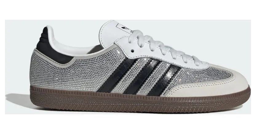 Adidas Samba OG Crystal White / Core White / Silver Metallic (IH9055)