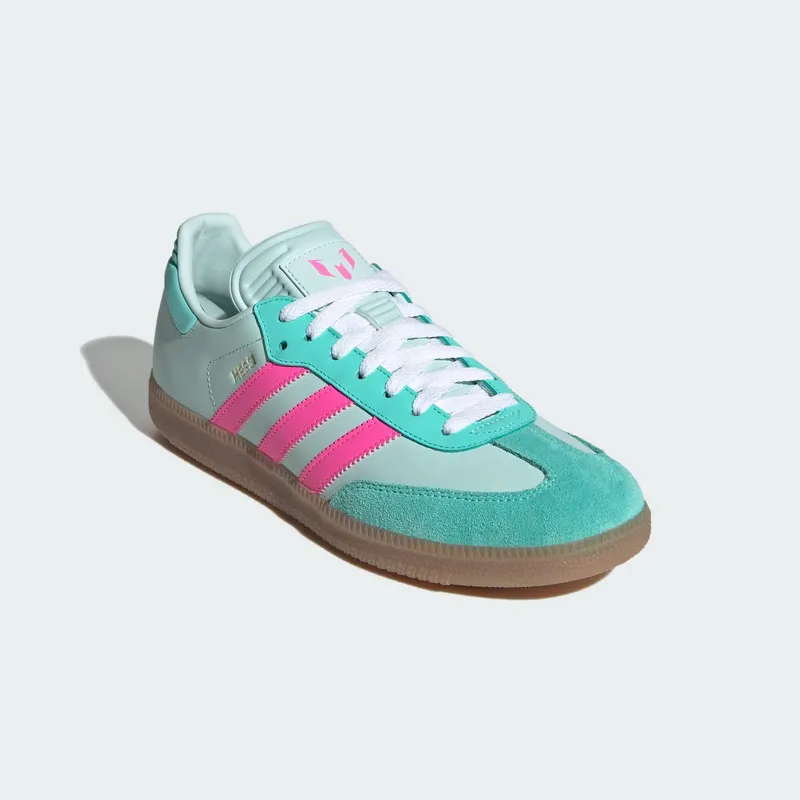 Adidas Samba Messi Halo Mint / Lucid Pink / Gum (KI8505)