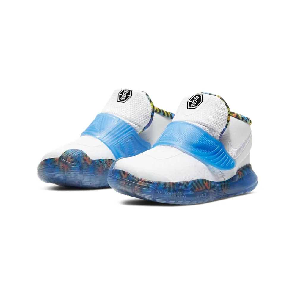 Nike Kyrie 6 White Sapphire Crimson (TD) White/White-Sapphire-Laser Crimson (BQ5601-146)