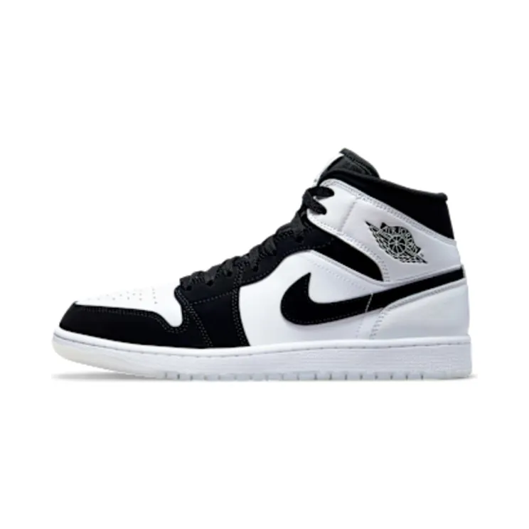 Air Jordan 1 Mid Diamond “White / Multi-Colour / Black” (DH6933-100)