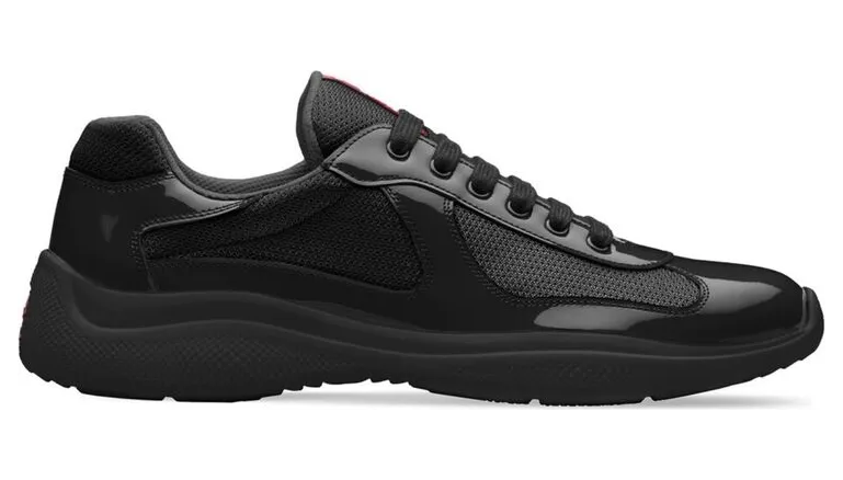 Prada Patent-leather and Technical Fabric America’s Cup “Black” (4E3400 F G000 ASZ F0002)