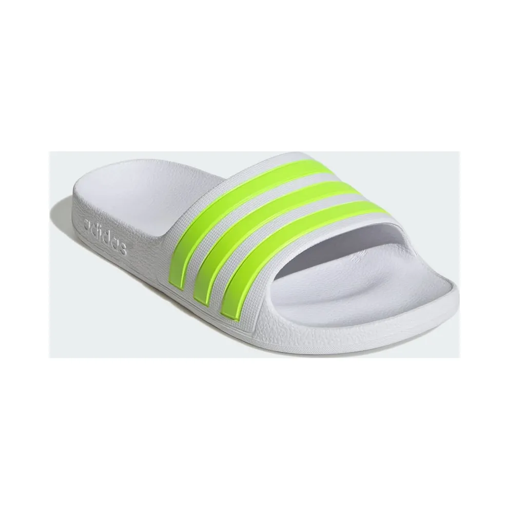 Adidas adilette Aqua Slides Kids Cloud White / Solar Slime / Cloud White (IH6895)