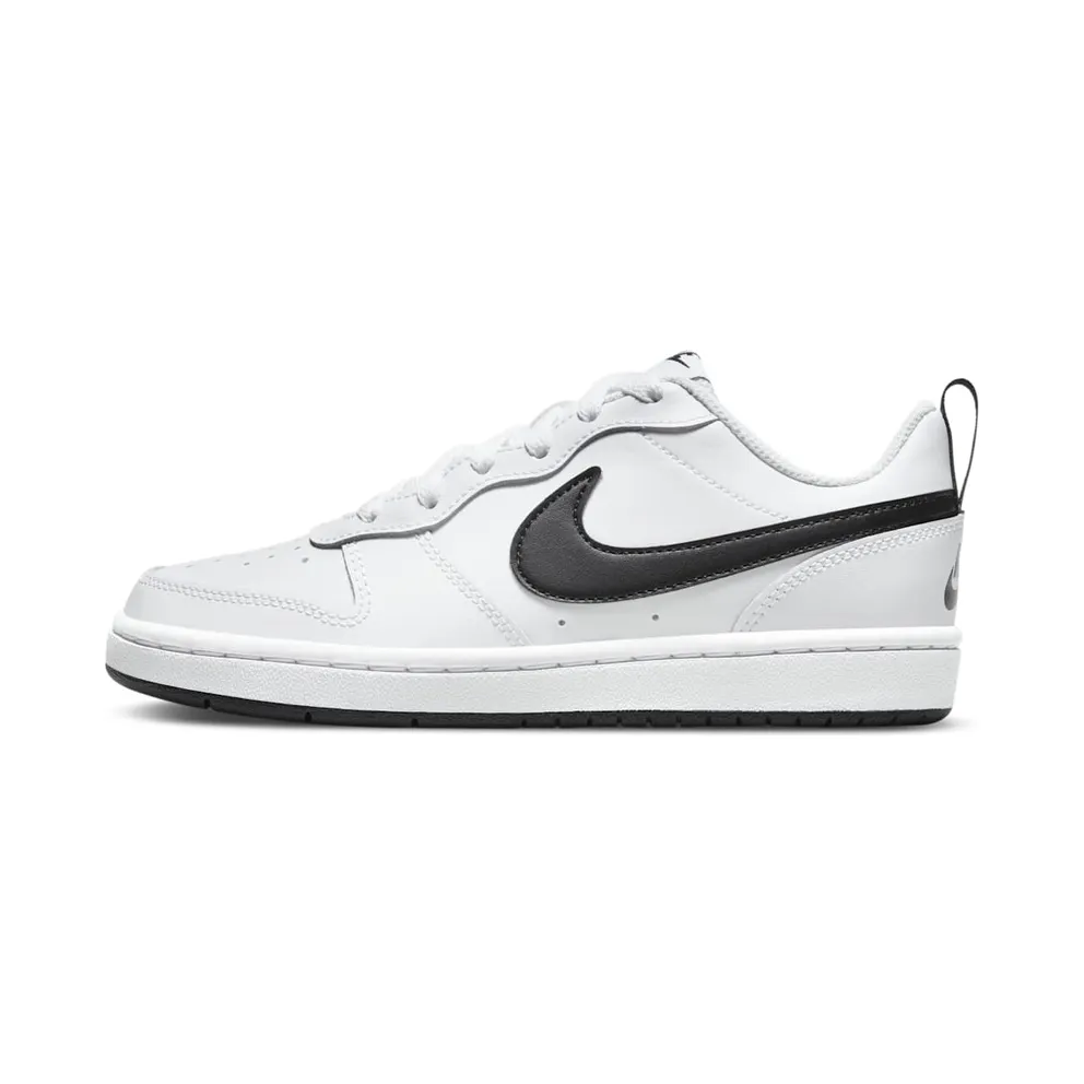 Court Borough Low 2 White Black (GS)