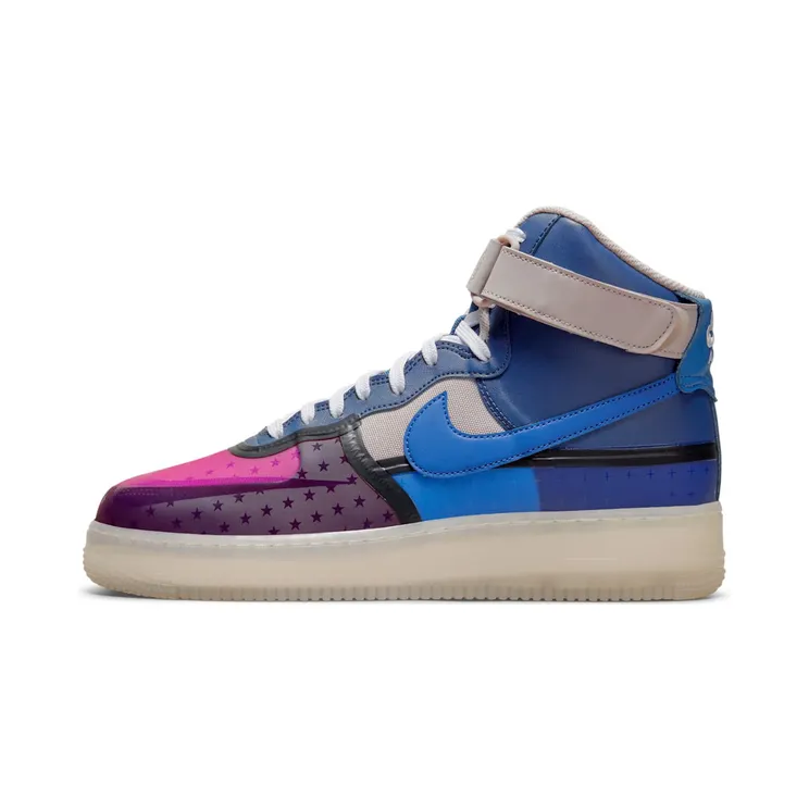 Nike Air Force 1 High ’07 Premium “Thunder Blue Pink Prime” (DV1015-437)