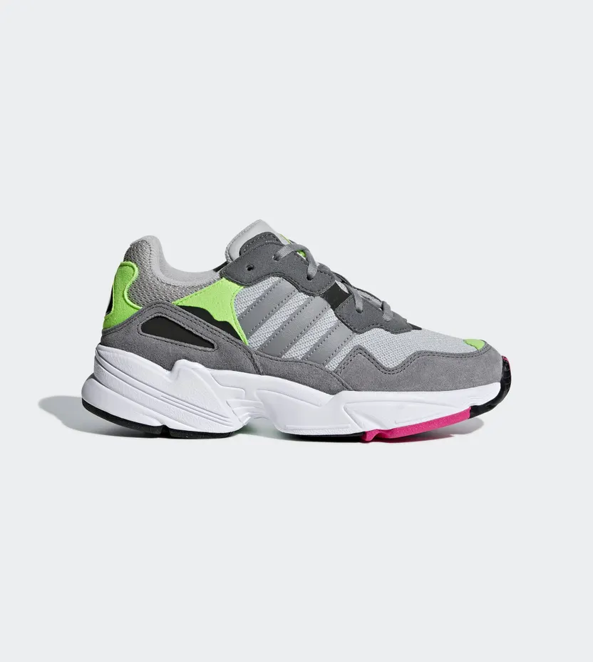adidas Yung-96 Grey Shock Pink (Youth)