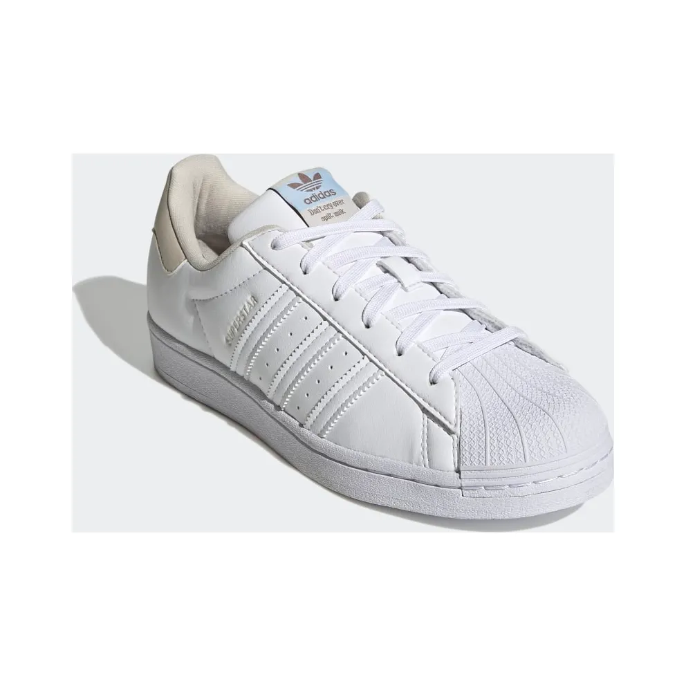 Adidas Superstar Vegan Cloud White / Cloud White / Bliss (GZ3477)