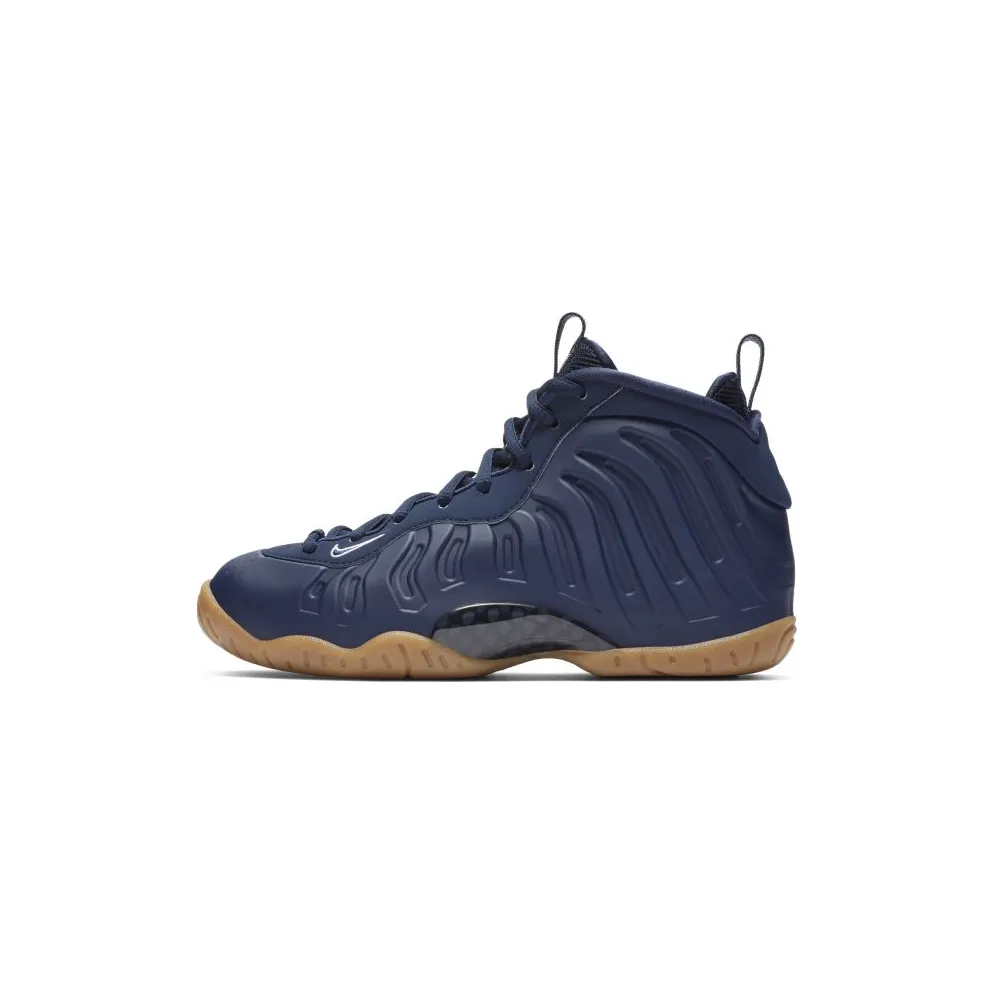 Nike Air Foamposite One Navy Gum (GS) Midnight Navy/Midnight Navy-Gum Light Brown-White (644791-405)